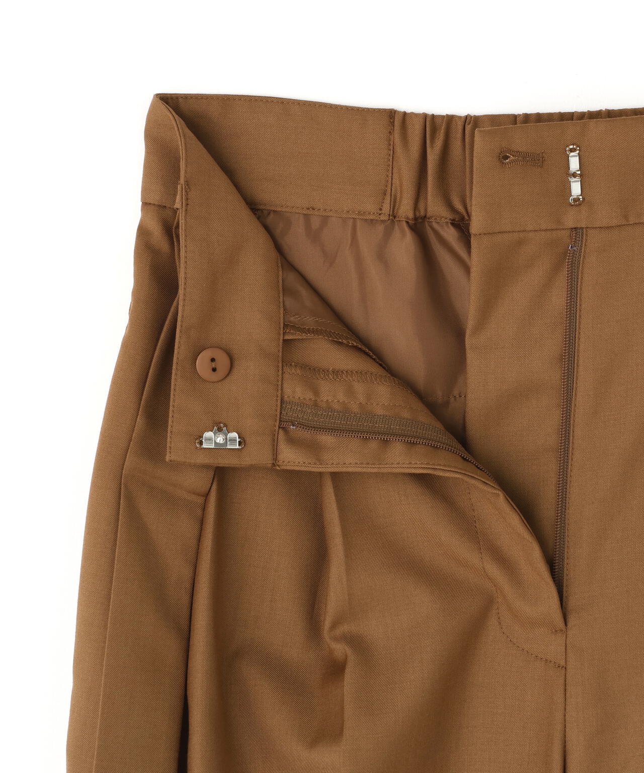 デザインベルトワイドパンツ