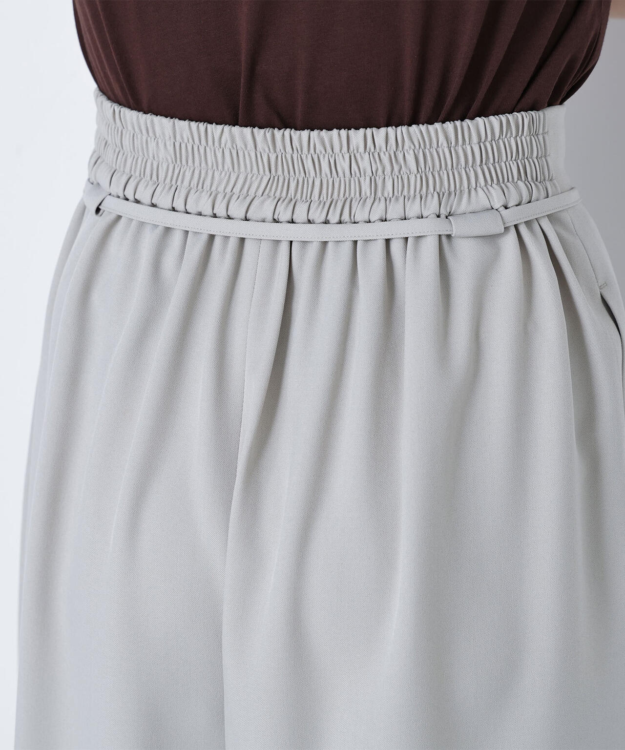 ナローリボンリラクシーパンツ