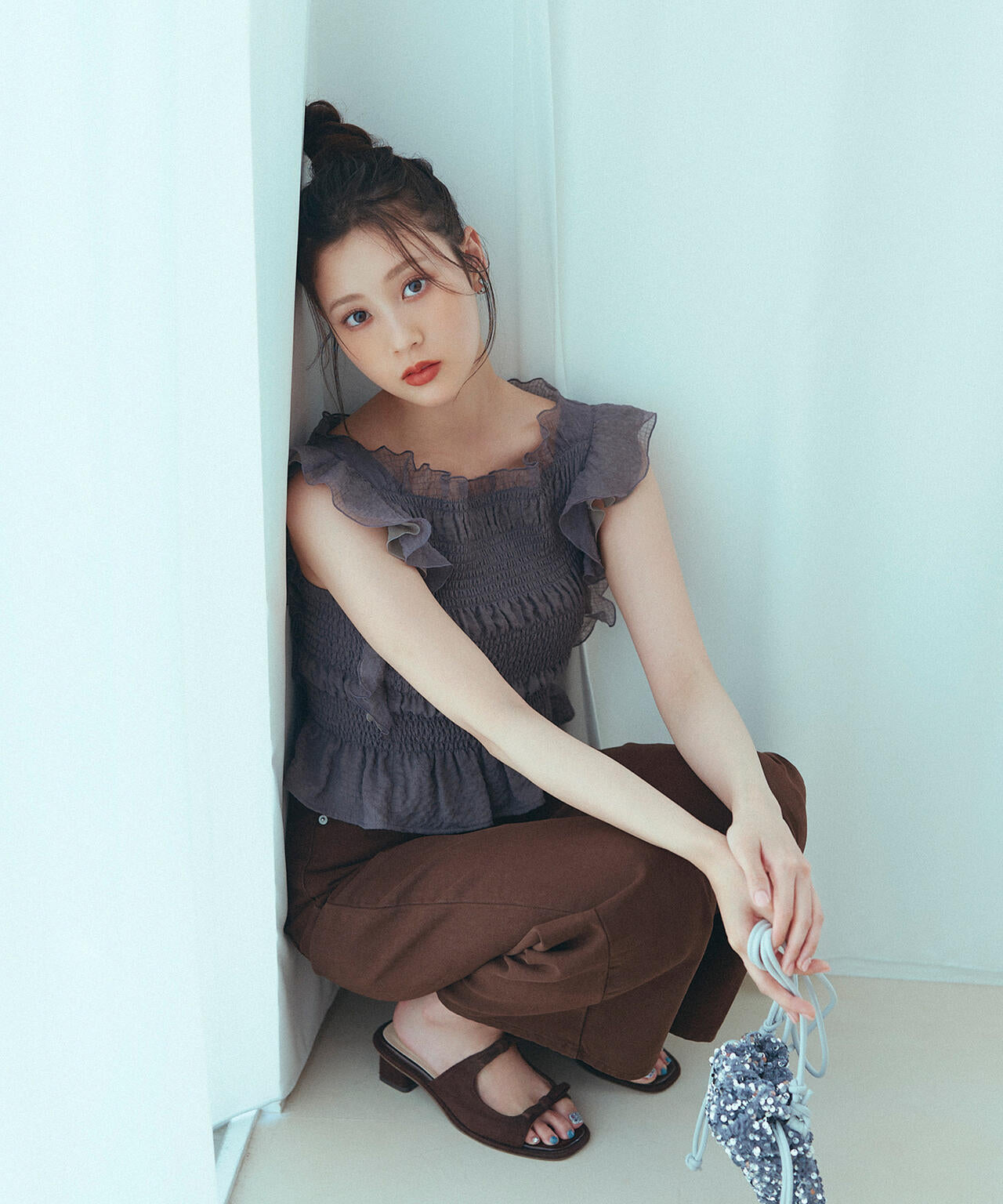 【Oggi掲載】【ちょうど、いい服】私に“ちょうどいい”ワイドストレートパンツ