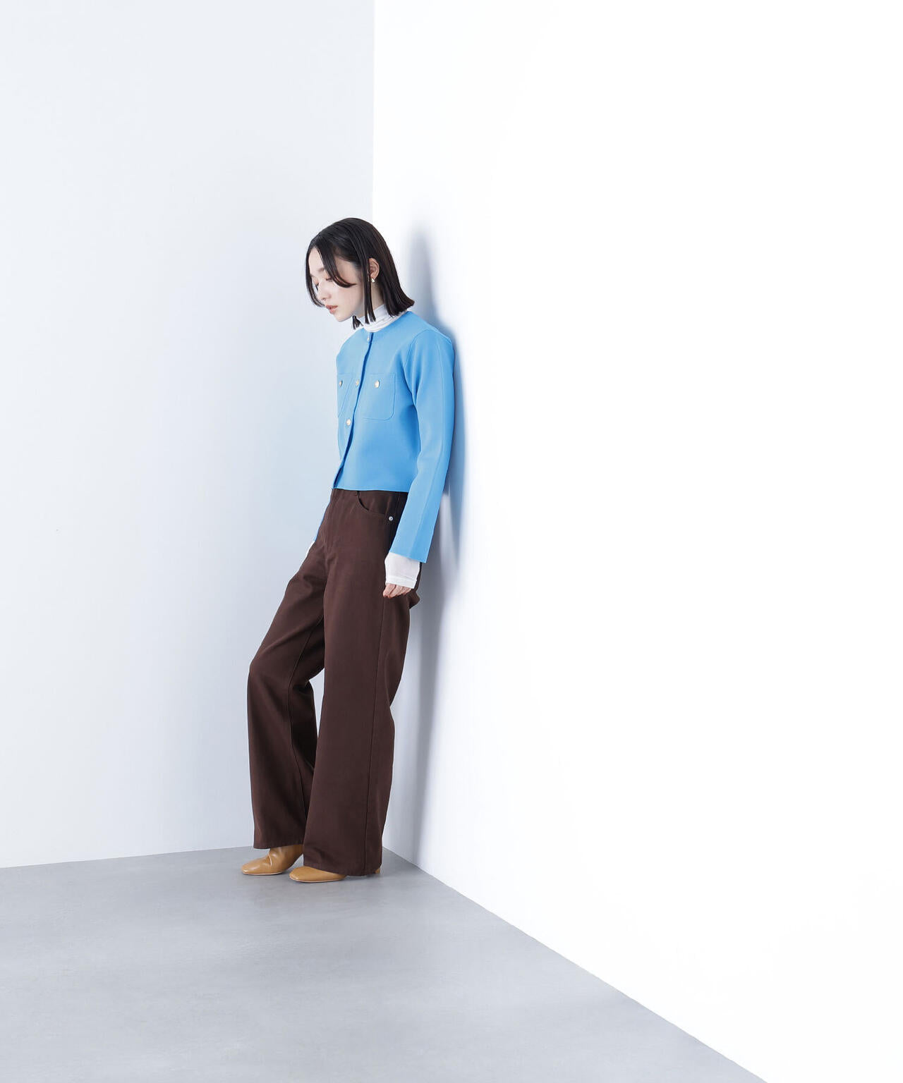 【Oggi掲載】【ちょうど、いい服】私に“ちょうどいい”ワイドストレートパンツ