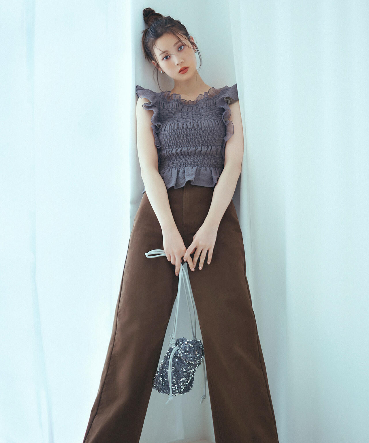 【Oggi掲載】【ちょうど、いい服】私に“ちょうどいい”ワイドストレートパンツ