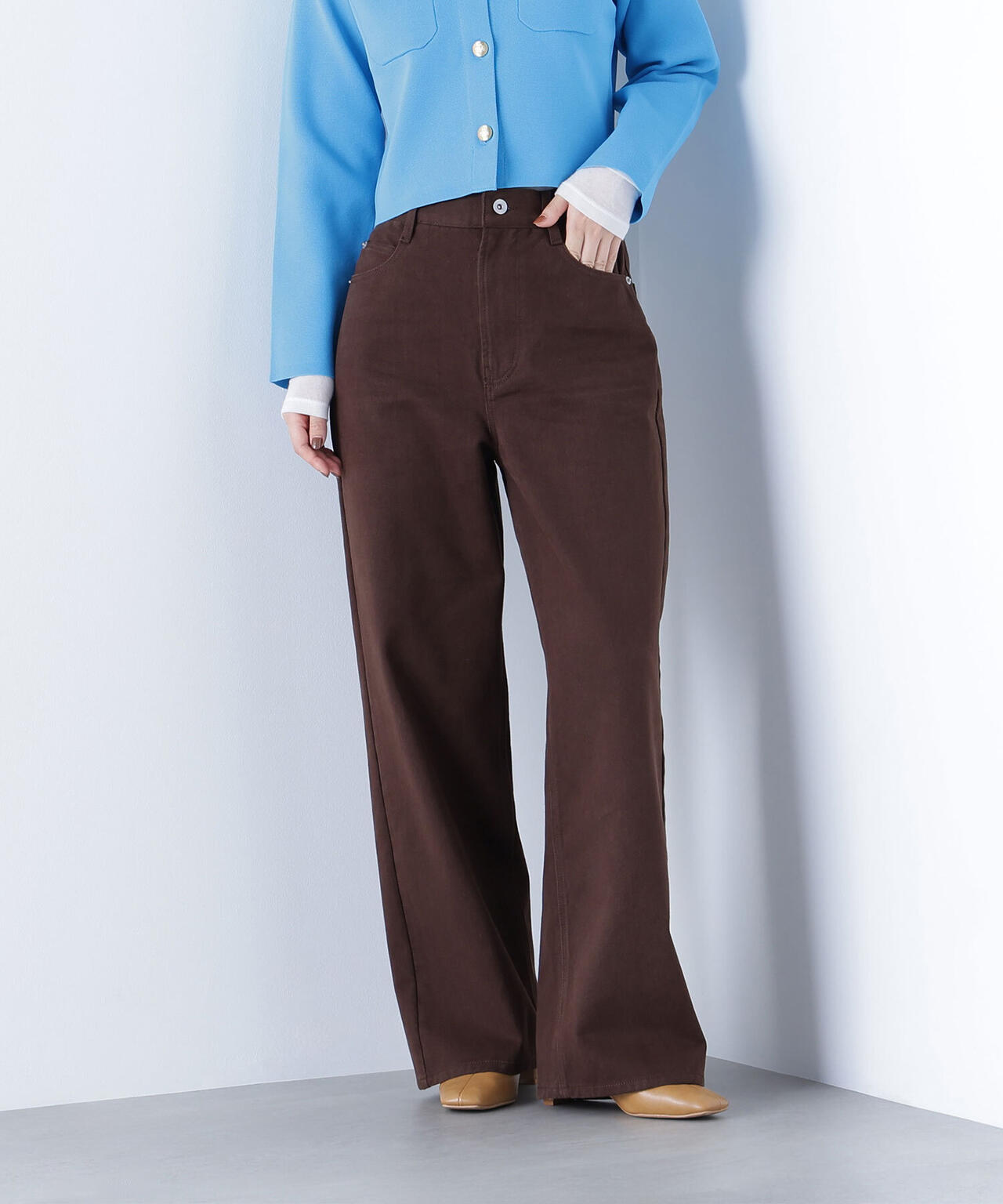 【Oggi掲載】【ちょうど、いい服】私に“ちょうどいい”ワイドストレートパンツ