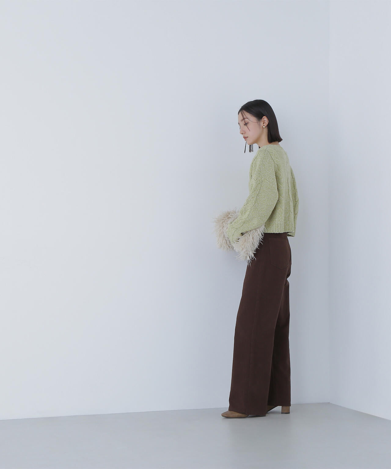 <ちょうど、いい服>私に“ちょうどいい”ワイドストレートパンツ*