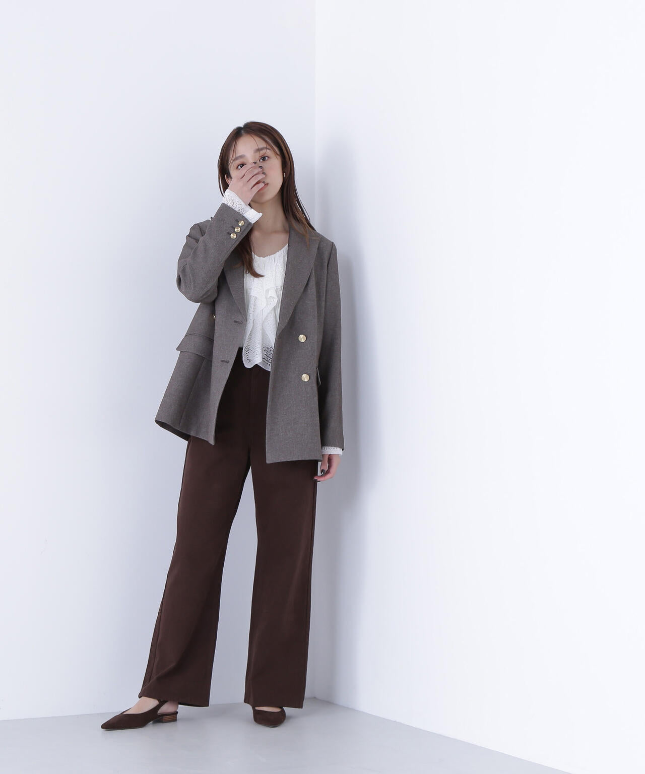 【Oggi掲載】【ちょうど、いい服】私に“ちょうどいい”ワイドストレートパンツ