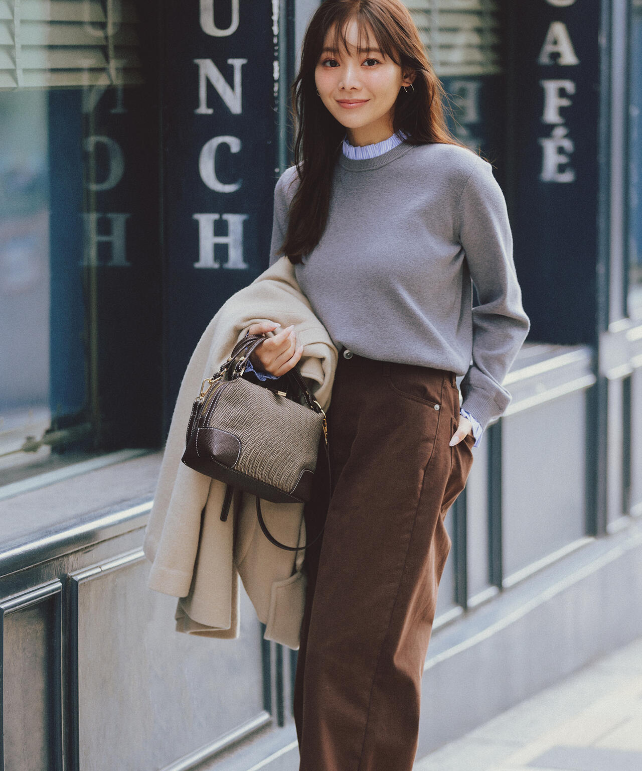 【Oggi掲載】【ちょうど、いい服】私に“ちょうどいい”ワイドストレートパンツ