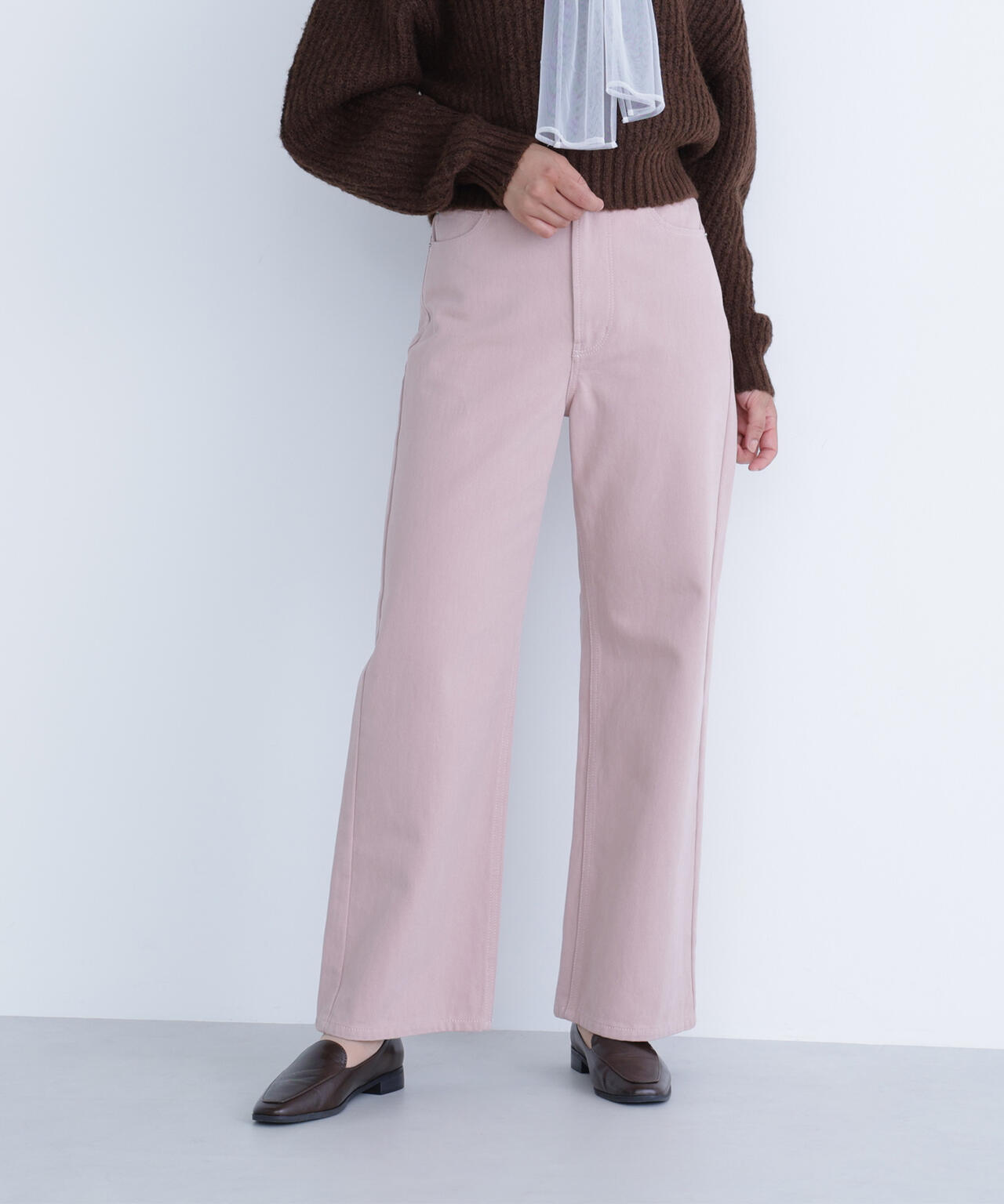 【Oggi掲載】【ちょうど、いい服】私に“ちょうどいい”ワイドストレートパンツ