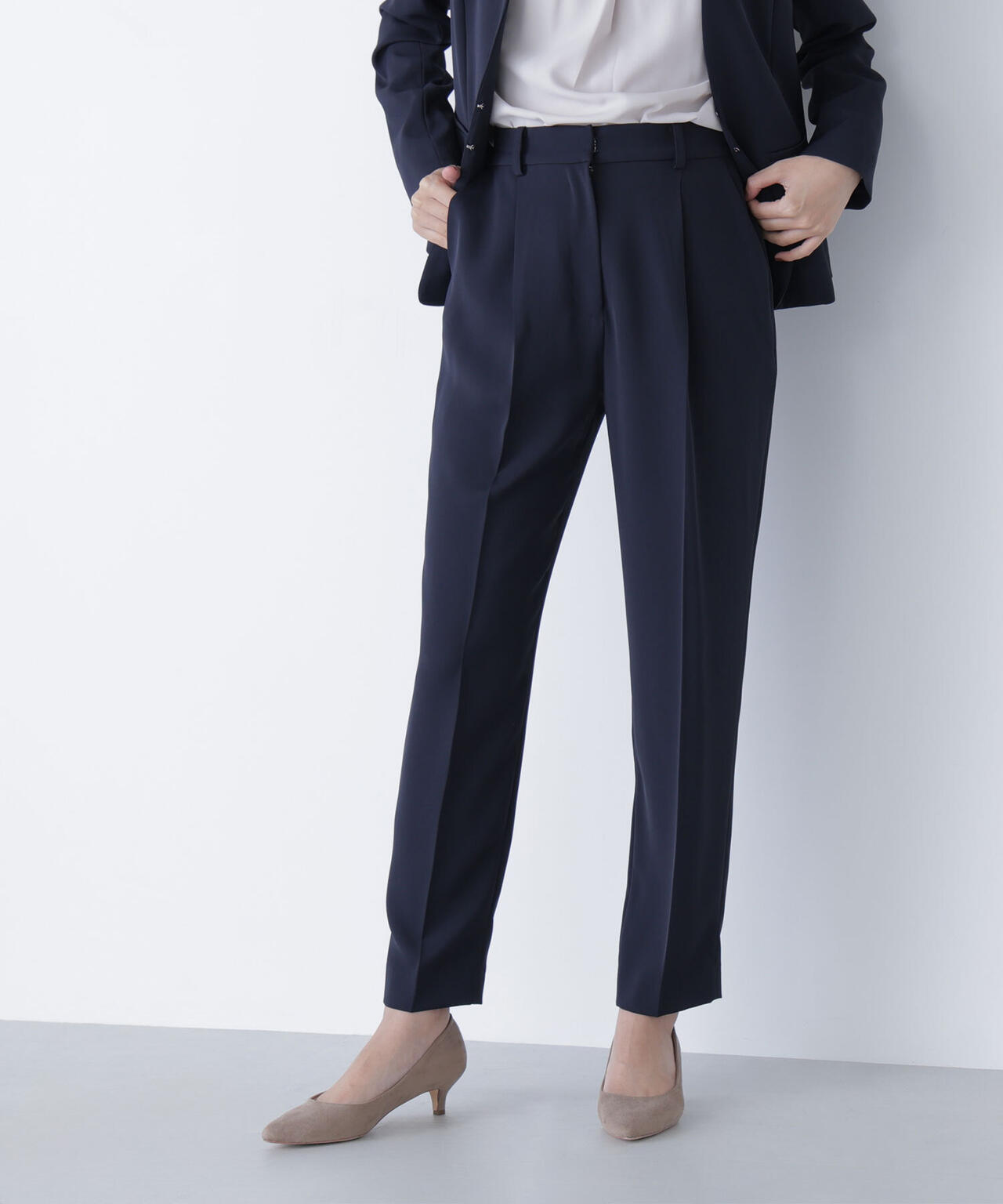 ストレッチツイルセットアップシリーズ テーパードパンツ