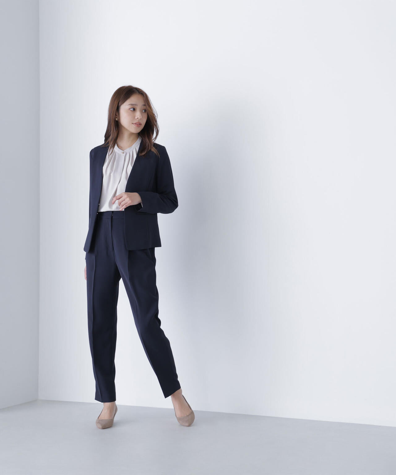 ストレッチツイルセットアップシリーズ テーパードパンツ