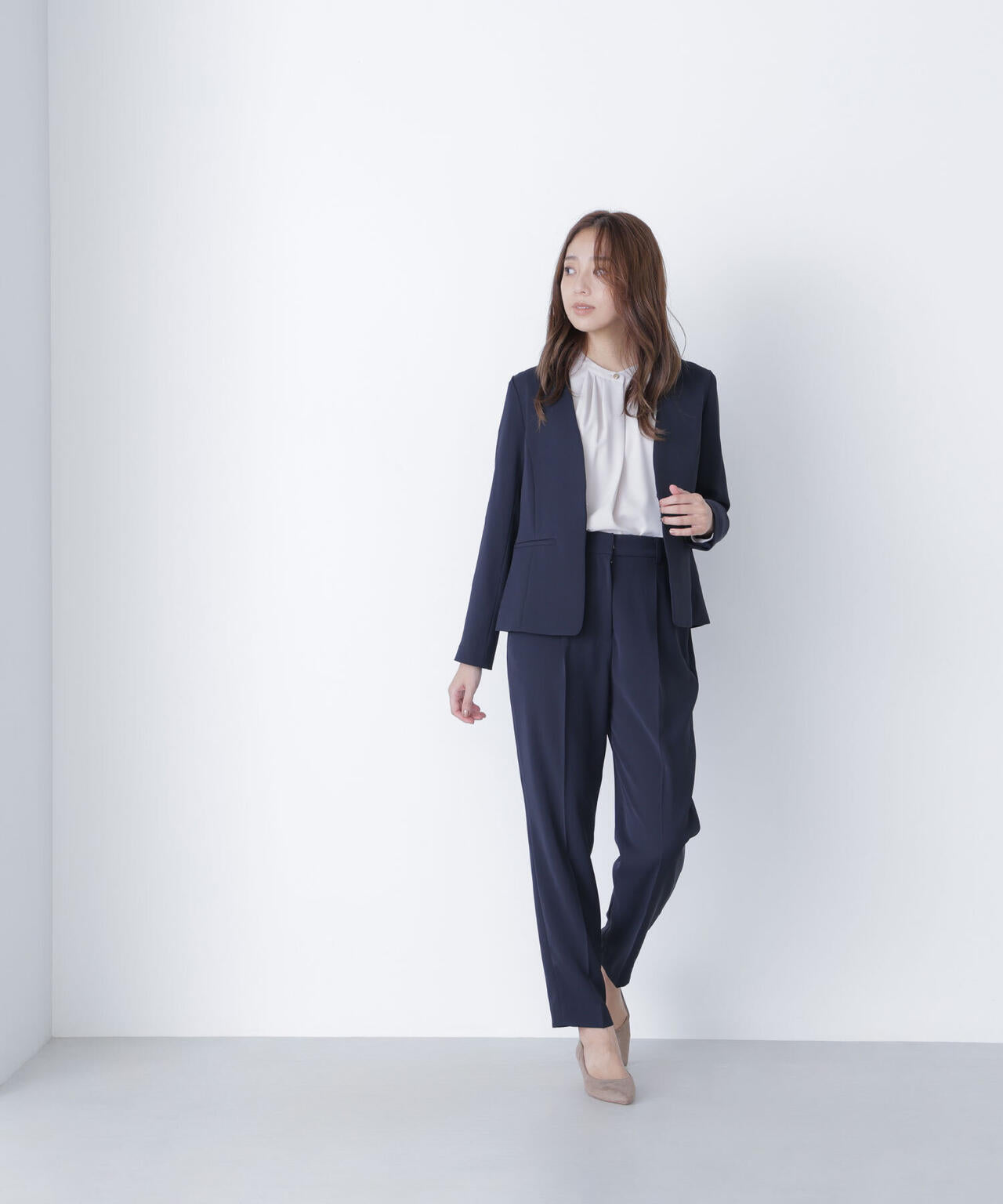 ストレッチツイルセットアップシリーズ テーパードパンツ