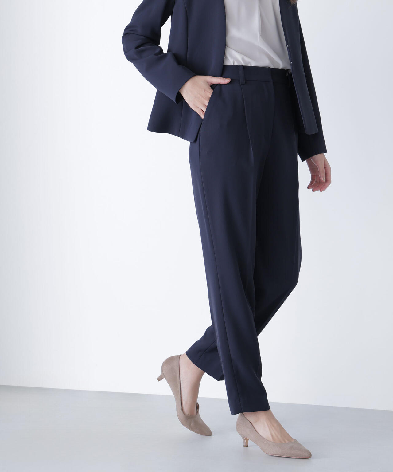 ストレッチツイルセットアップシリーズ テーパードパンツ