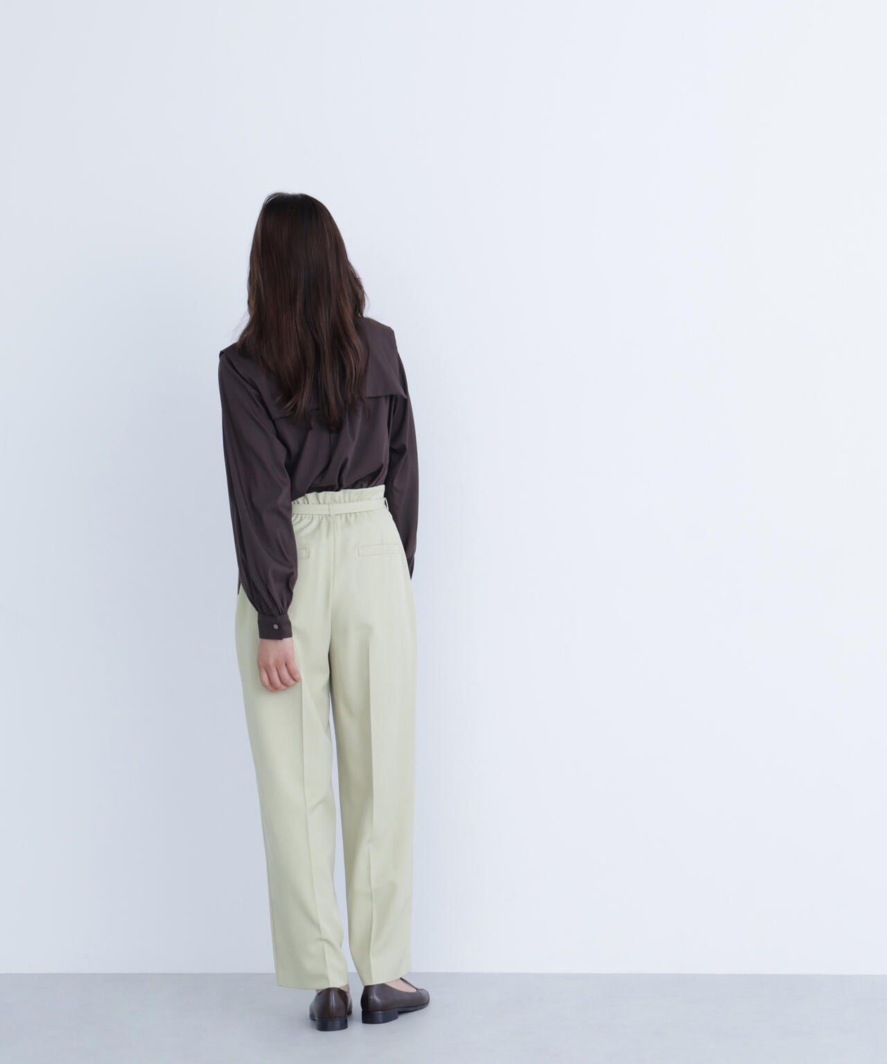 【CLASSY.掲載】【ちょうど、いい服】くびれ仕込みベルテッドパンツ