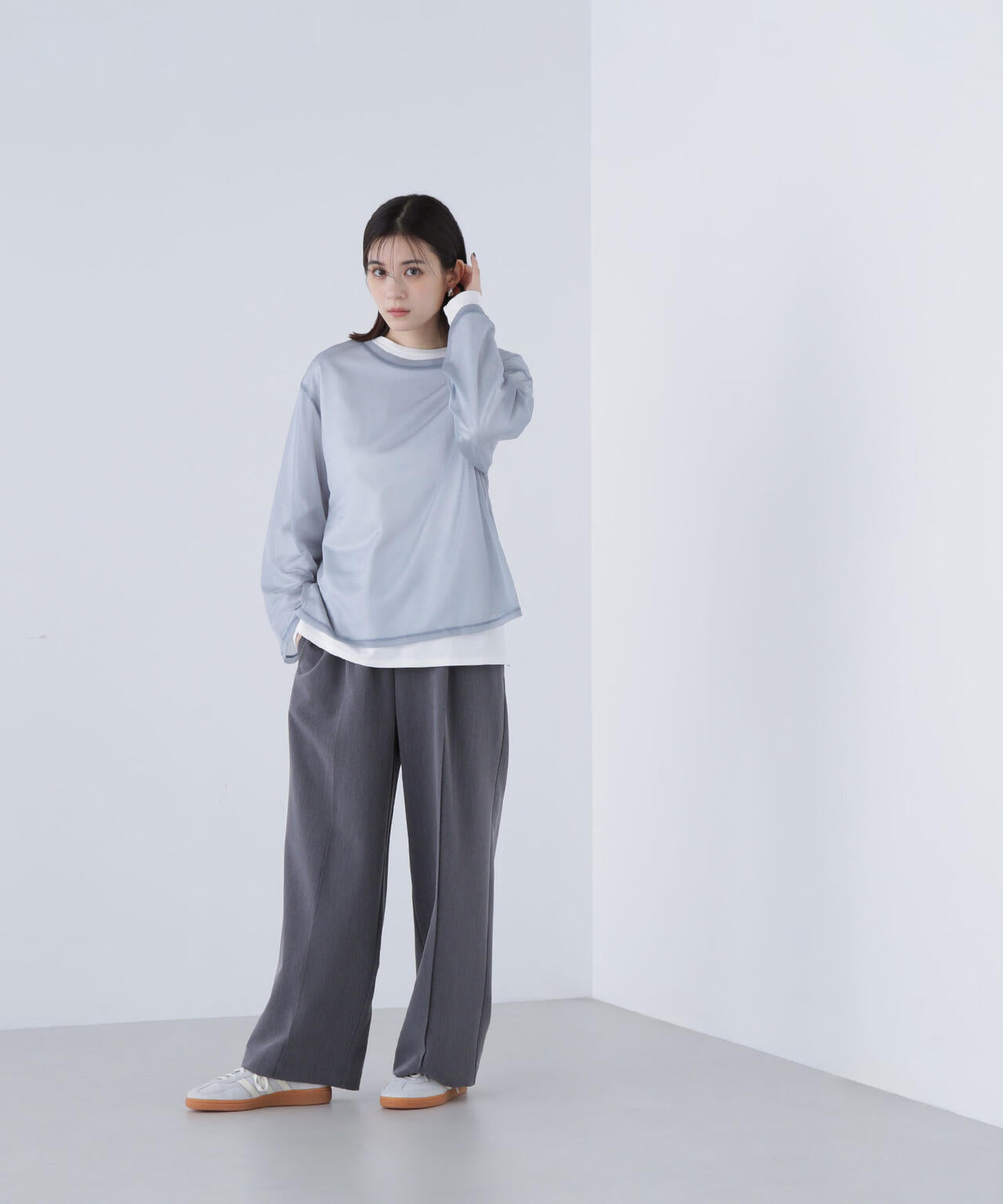 イージーワイドパンツ