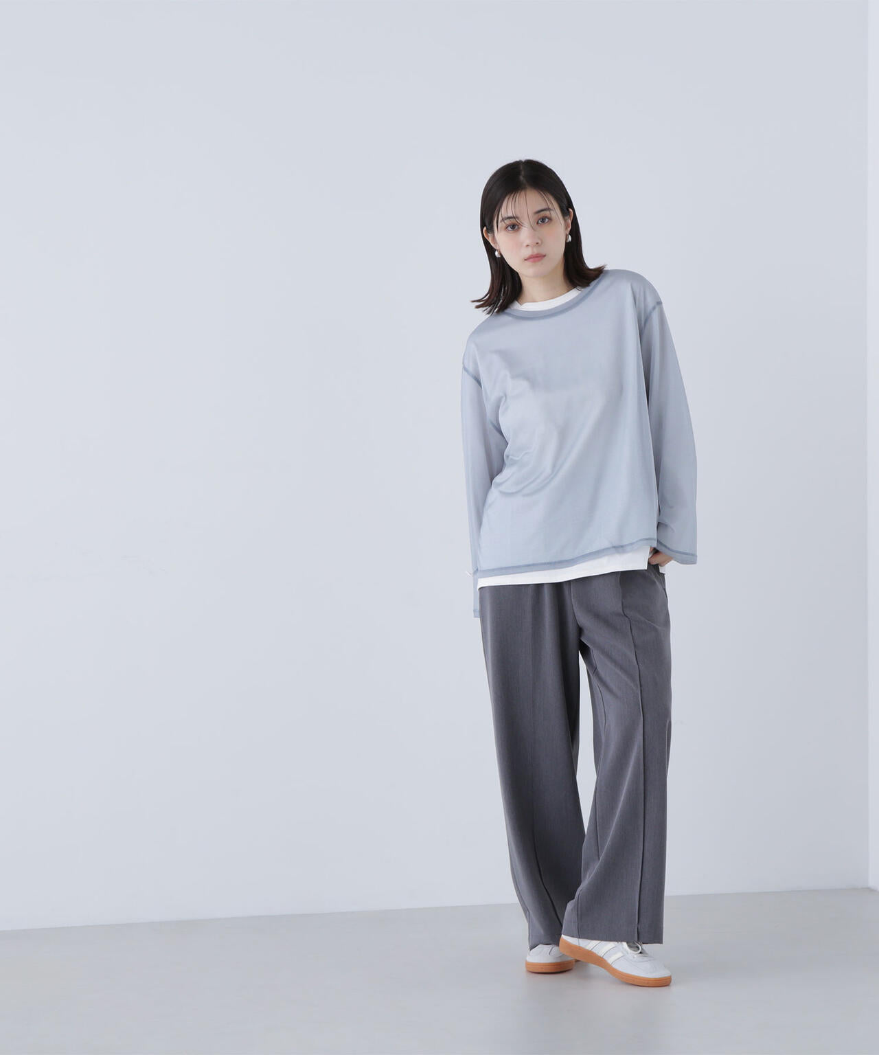 イージーワイドパンツ