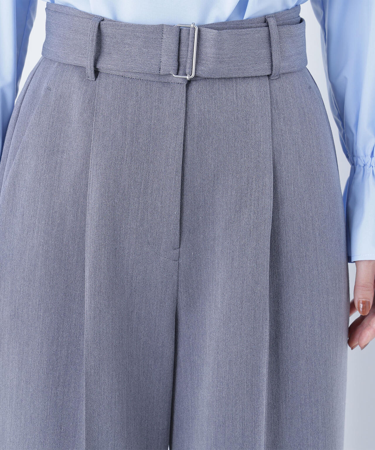 【Oggi掲載】コンパクトベスト セットアップ ワイドストレートパンツ