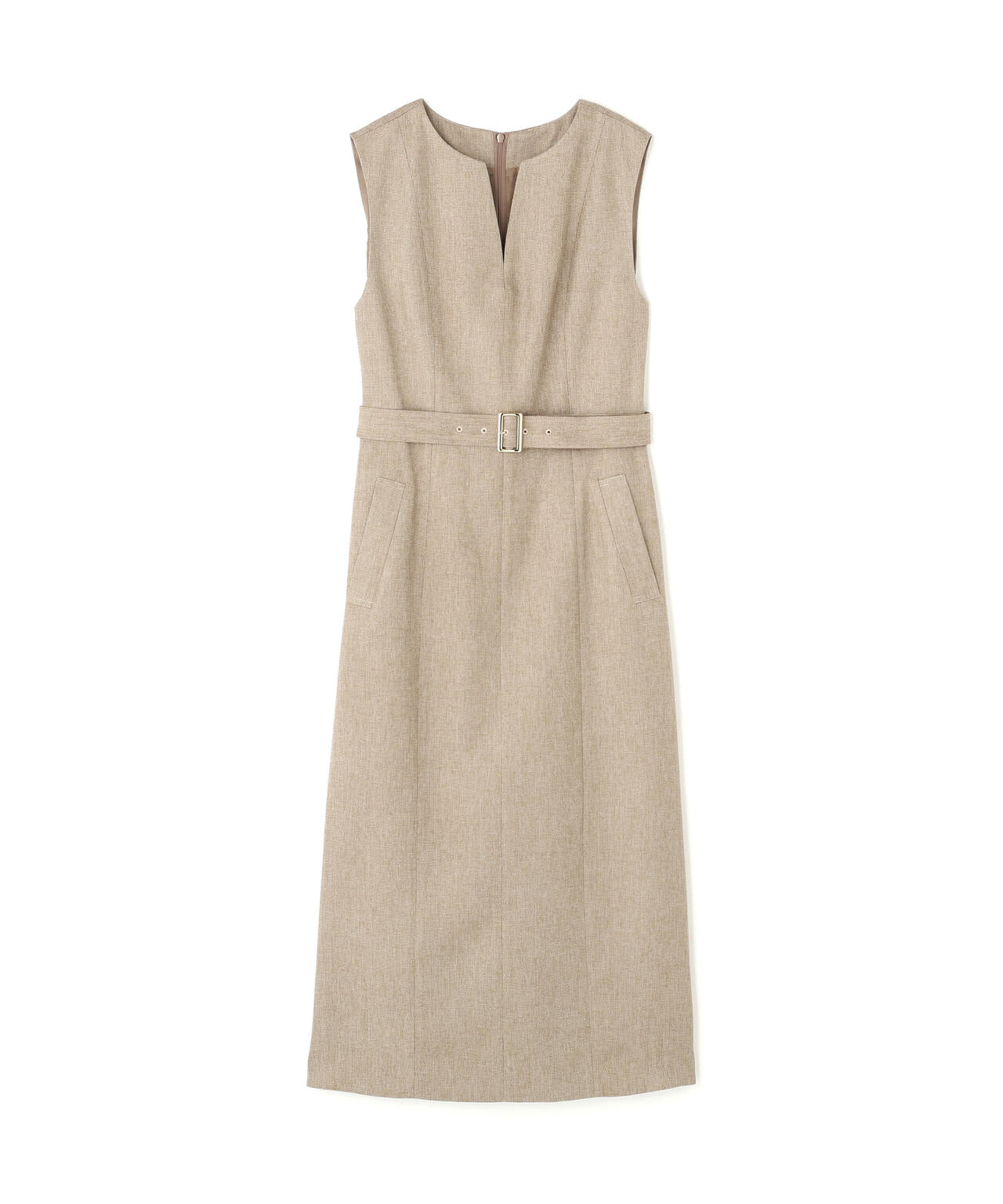 キーネックベルテッドジャンスカ