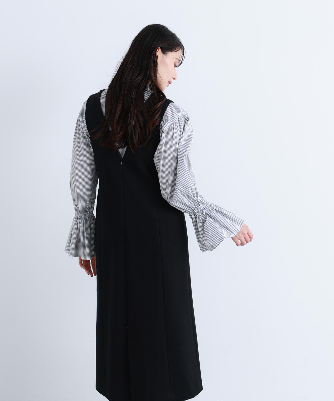 圧縮ジャージーシリーズ ジャンパースカート