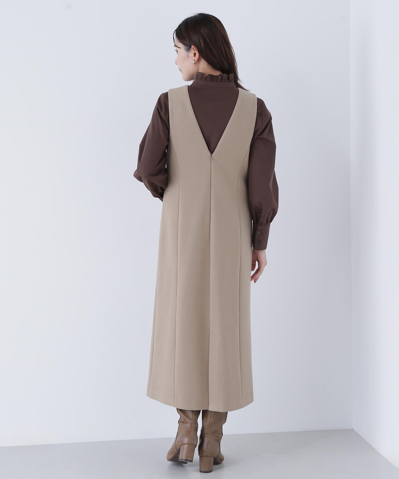 圧縮ジャージーシリーズ ジャンパースカート