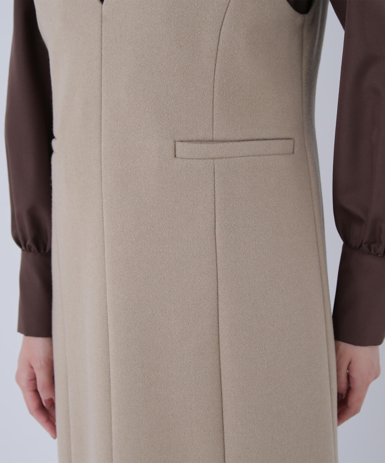 圧縮ジャージーシリーズ ジャンパースカート