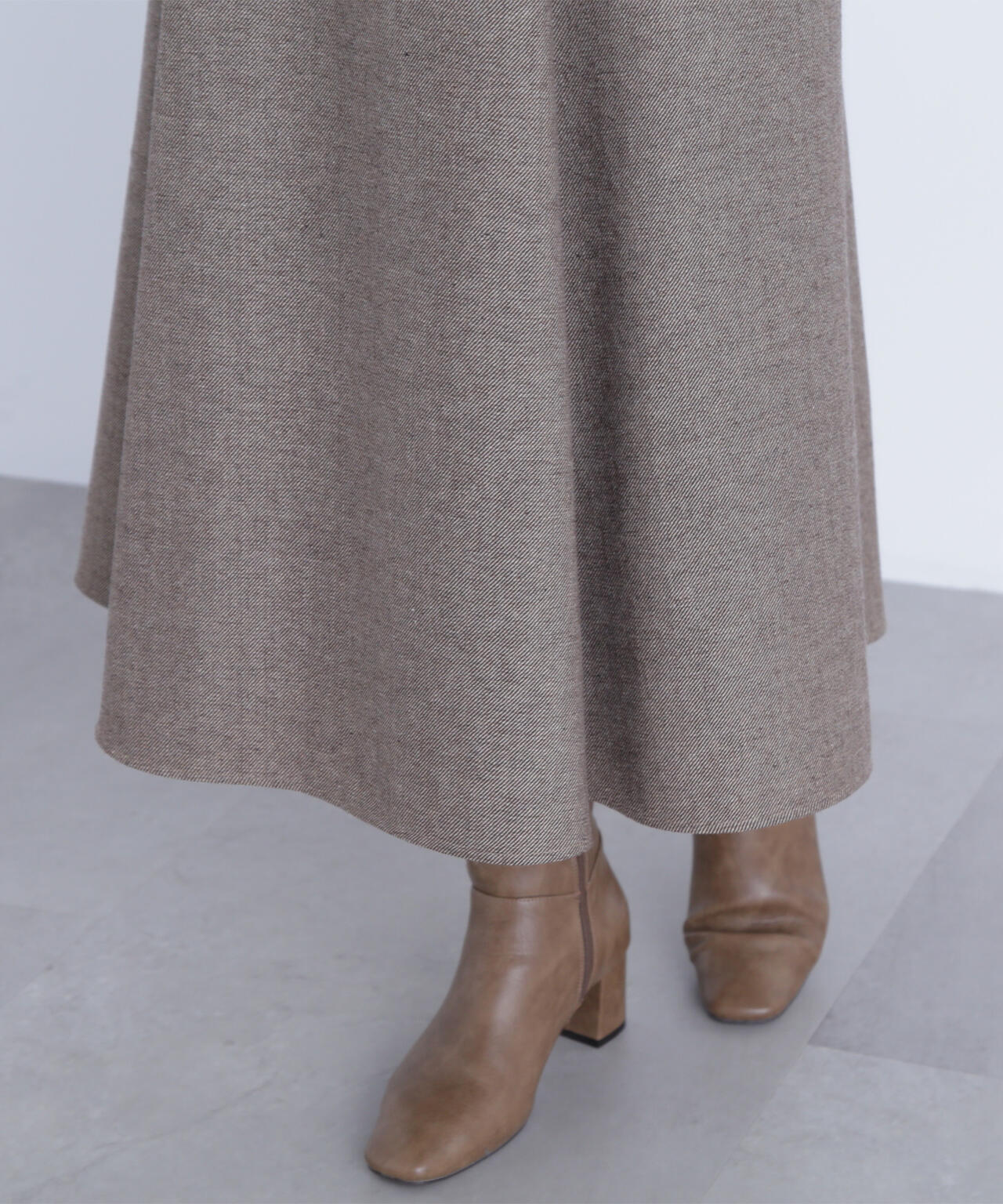 ニュアンスVネックジャンスカ