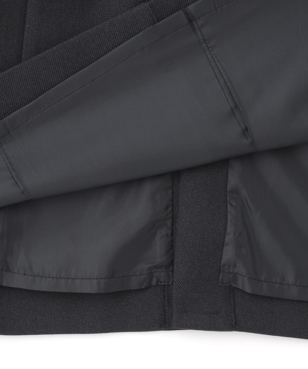 バイカラーボタンナローワンピース