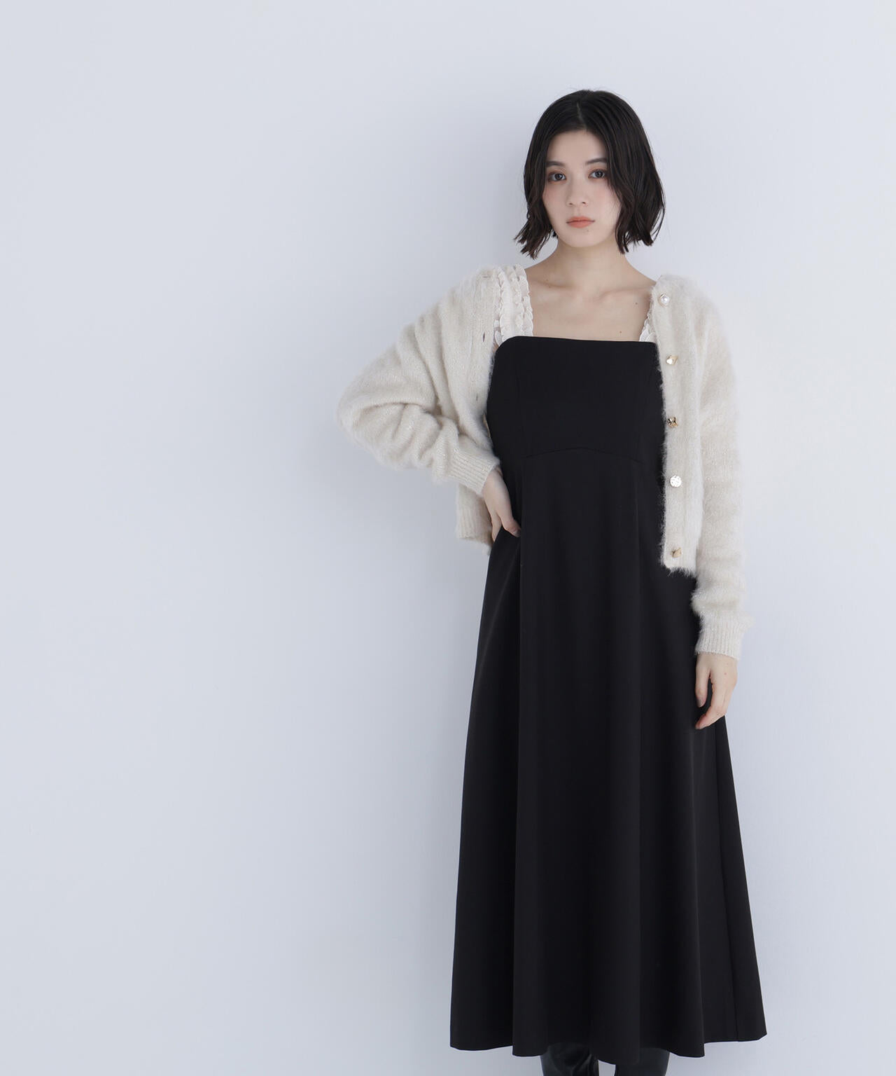 【白宮みずほさんコラボ】フリルショルダージャンスカ