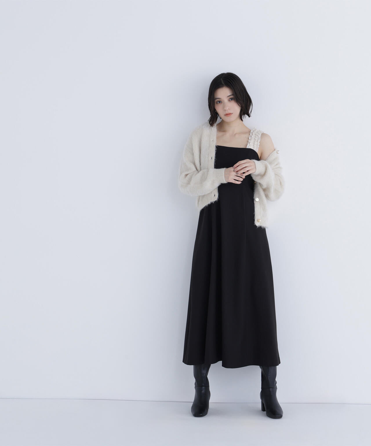 【白宮みずほさんコラボ】フリルショルダージャンスカ