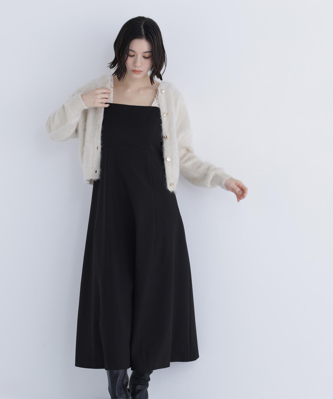 【白宮みずほさんコラボ】フリルショルダージャンスカ