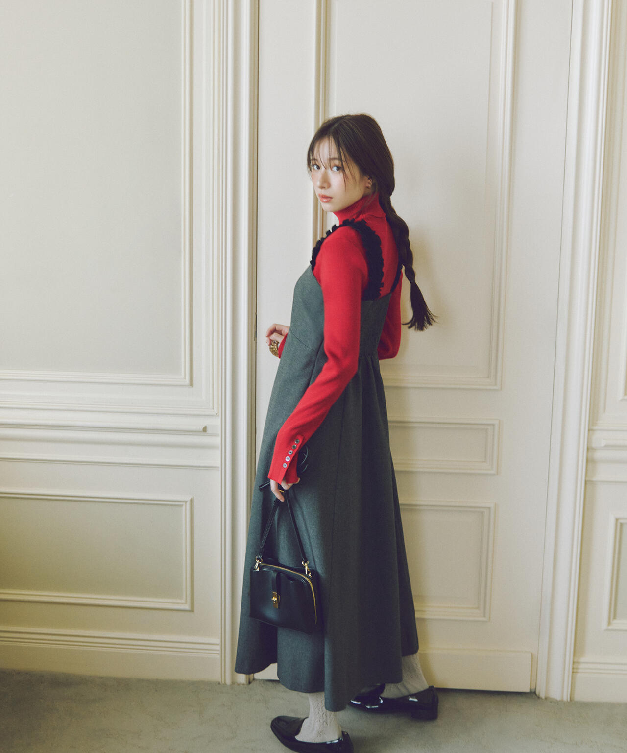 【白宮みずほさんコラボ】フリルショルダージャンスカ