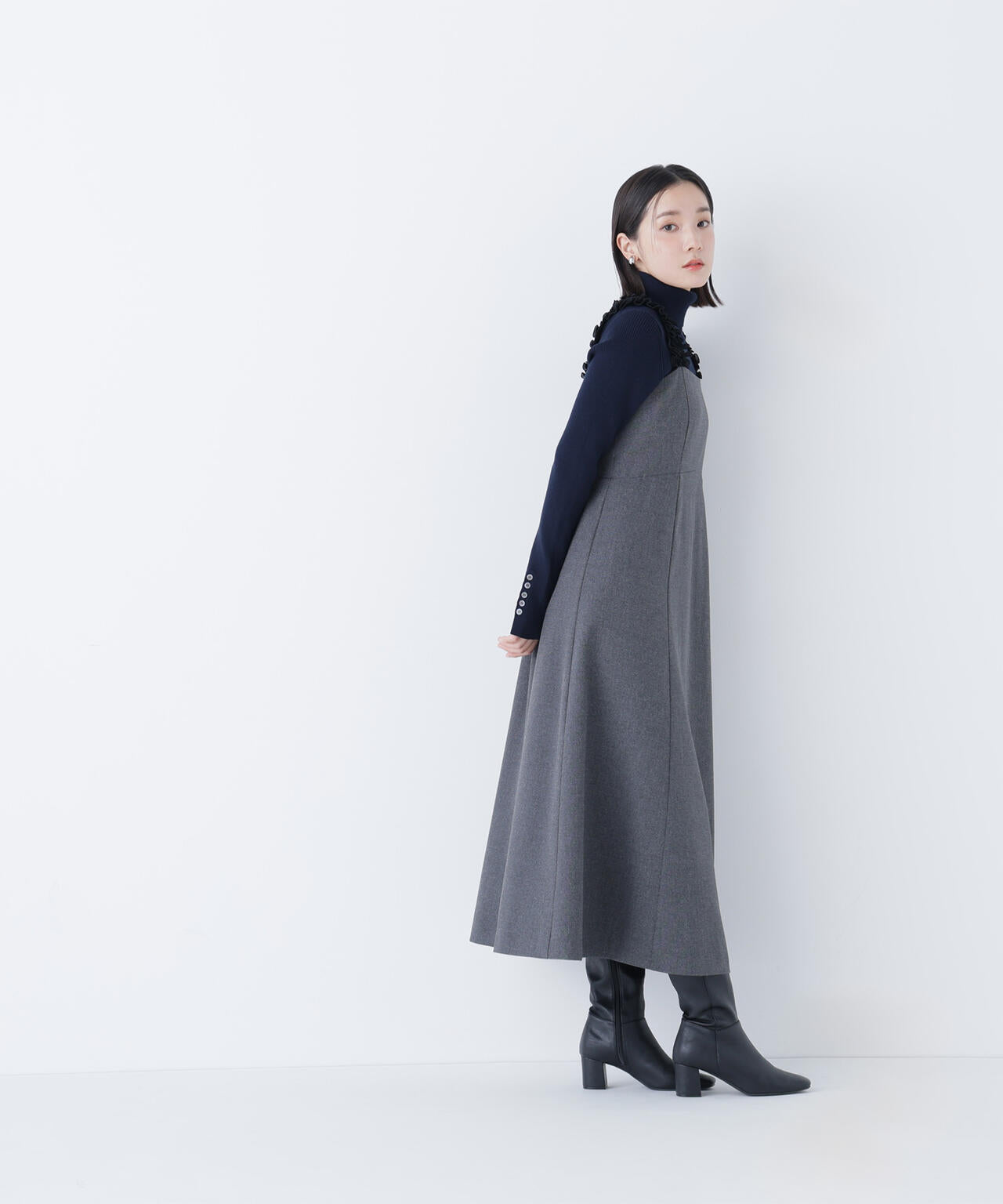 【白宮みずほさんコラボ】フリルショルダージャンスカ