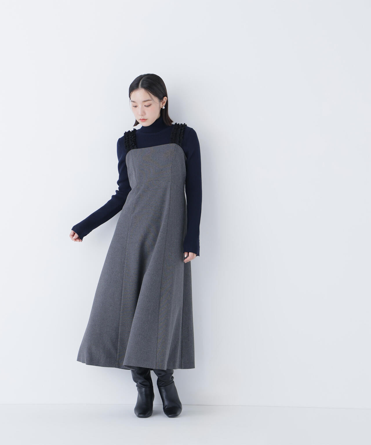 【白宮みずほさんコラボ】フリルショルダージャンスカ