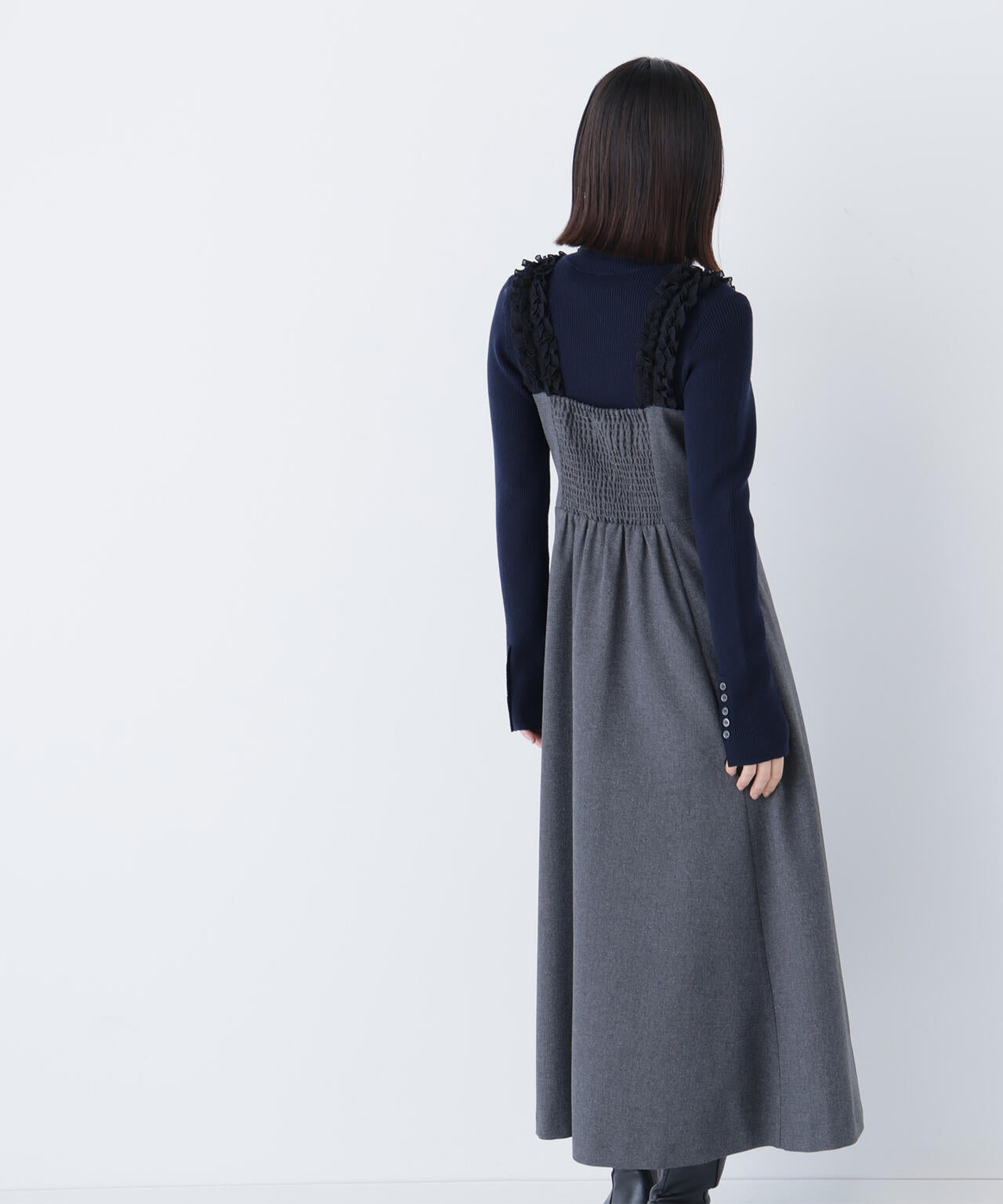 【白宮みずほさんコラボ】フリルショルダージャンスカ