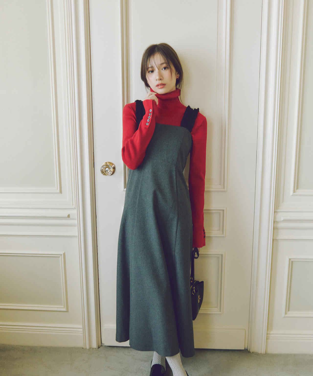 【白宮みずほさんコラボ】フリルショルダージャンスカ