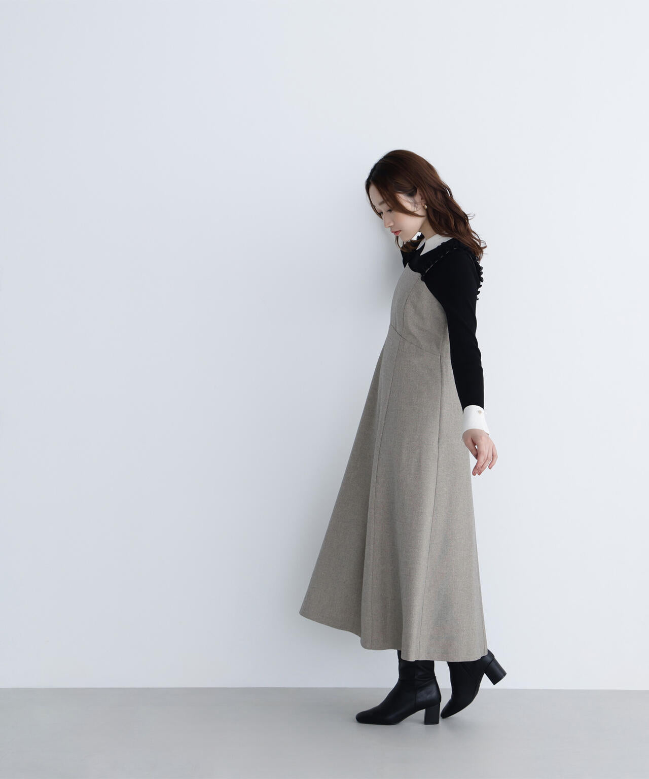 【白宮みずほさんコラボ】フリルショルダージャンスカ