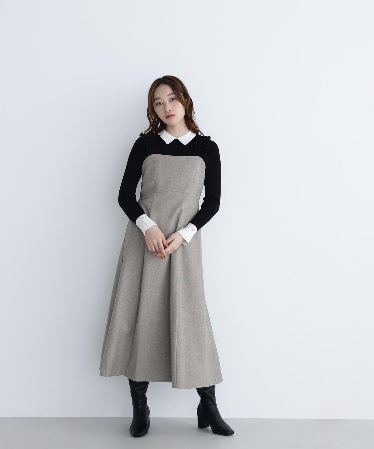 【白宮みずほさんコラボ】フリルショルダージャンスカ