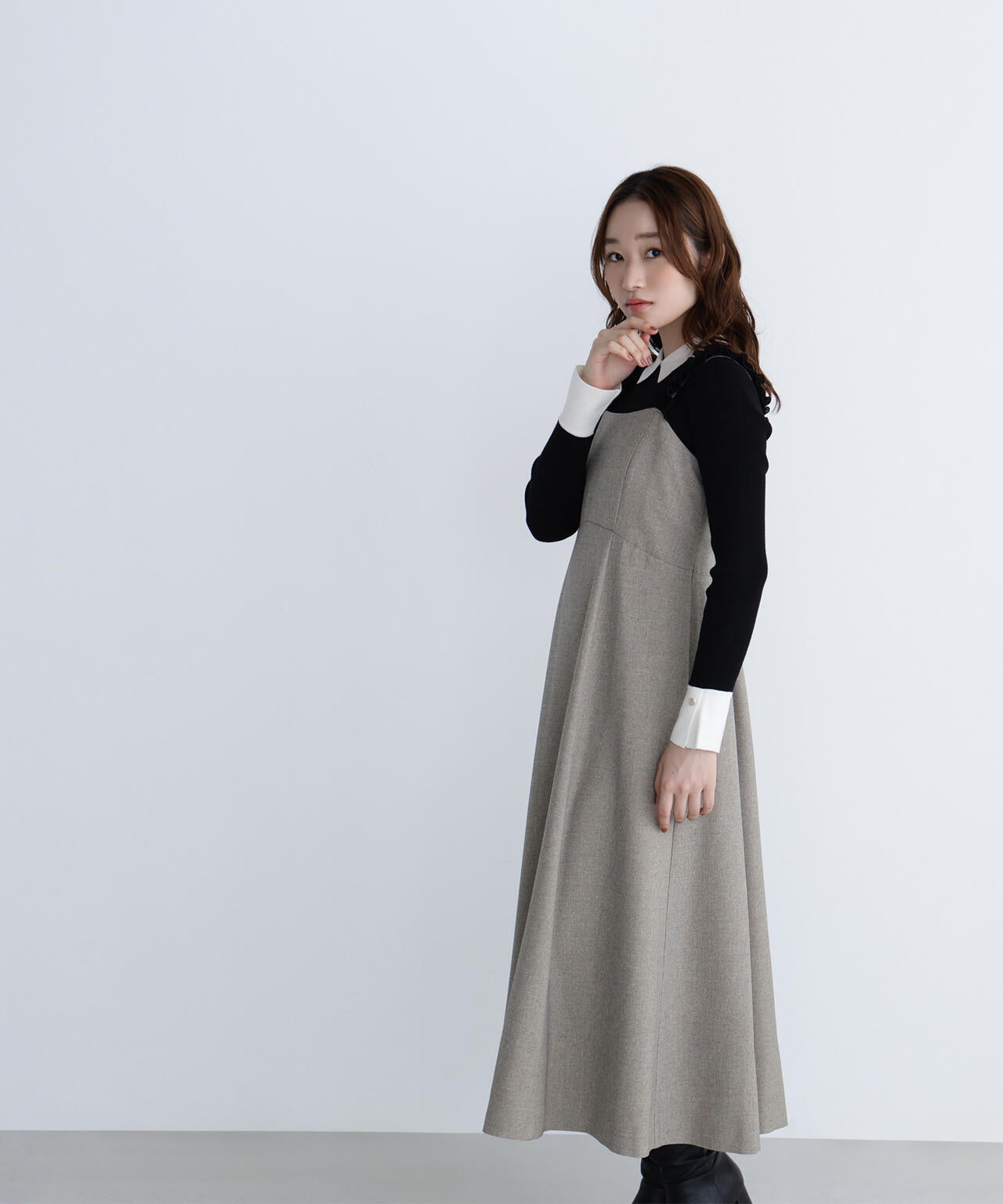 【白宮みずほさんコラボ】フリルショルダージャンスカ