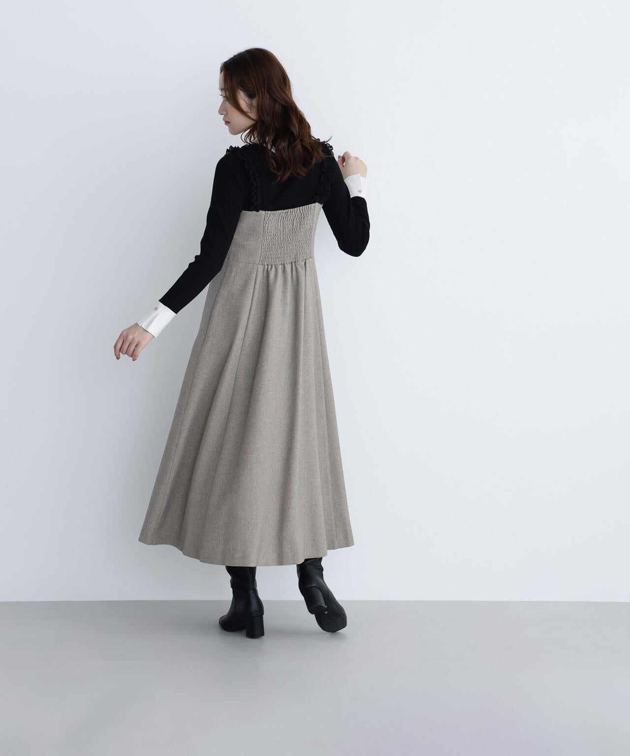 【白宮みずほさんコラボ】フリルショルダージャンスカ