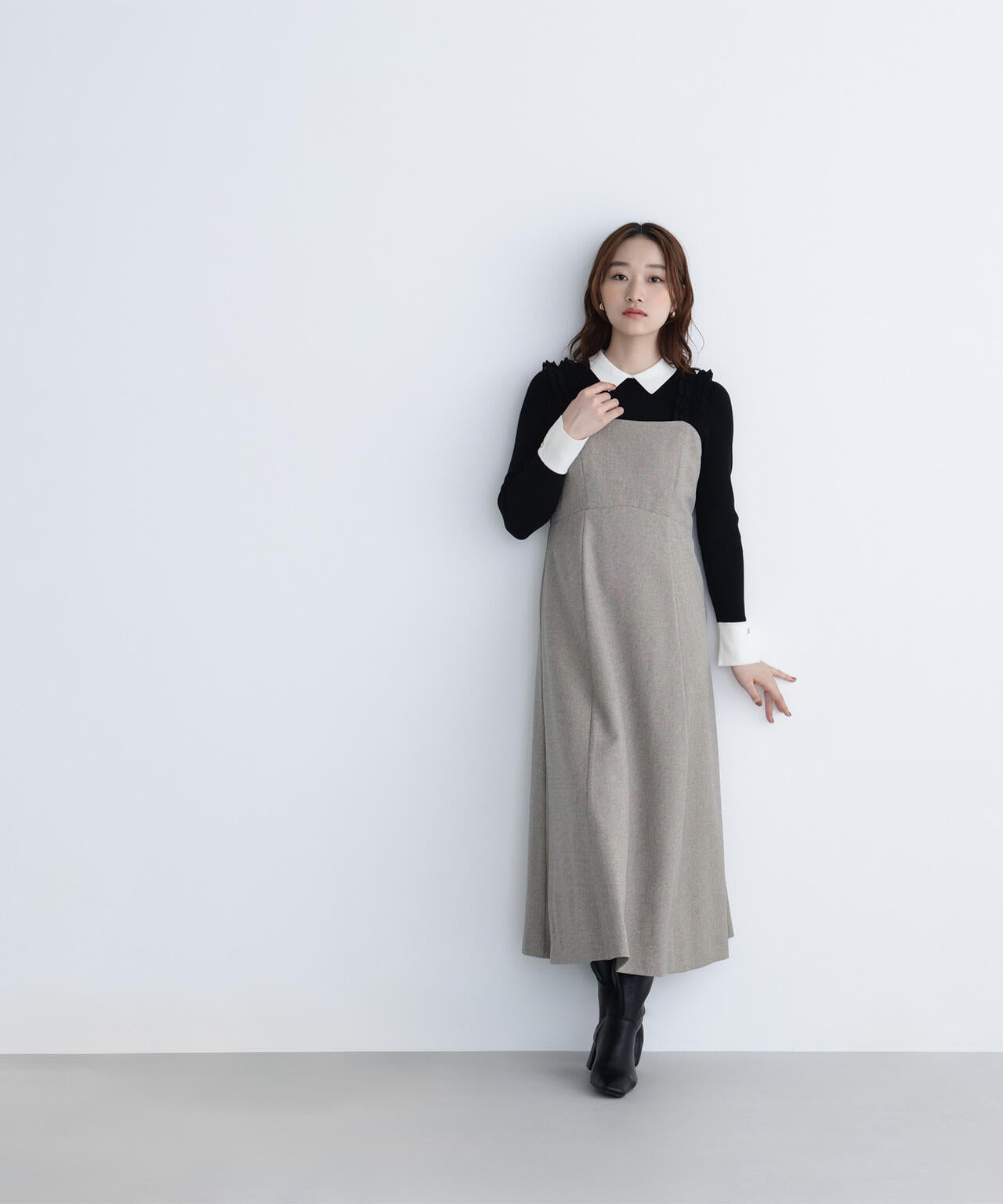 【白宮みずほさんコラボ】フリルショルダージャンスカ