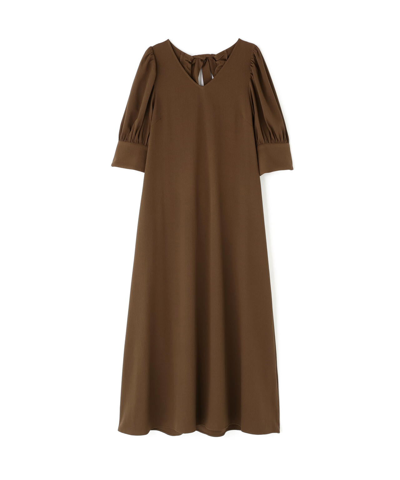 バックリボンリラクシーワンピース