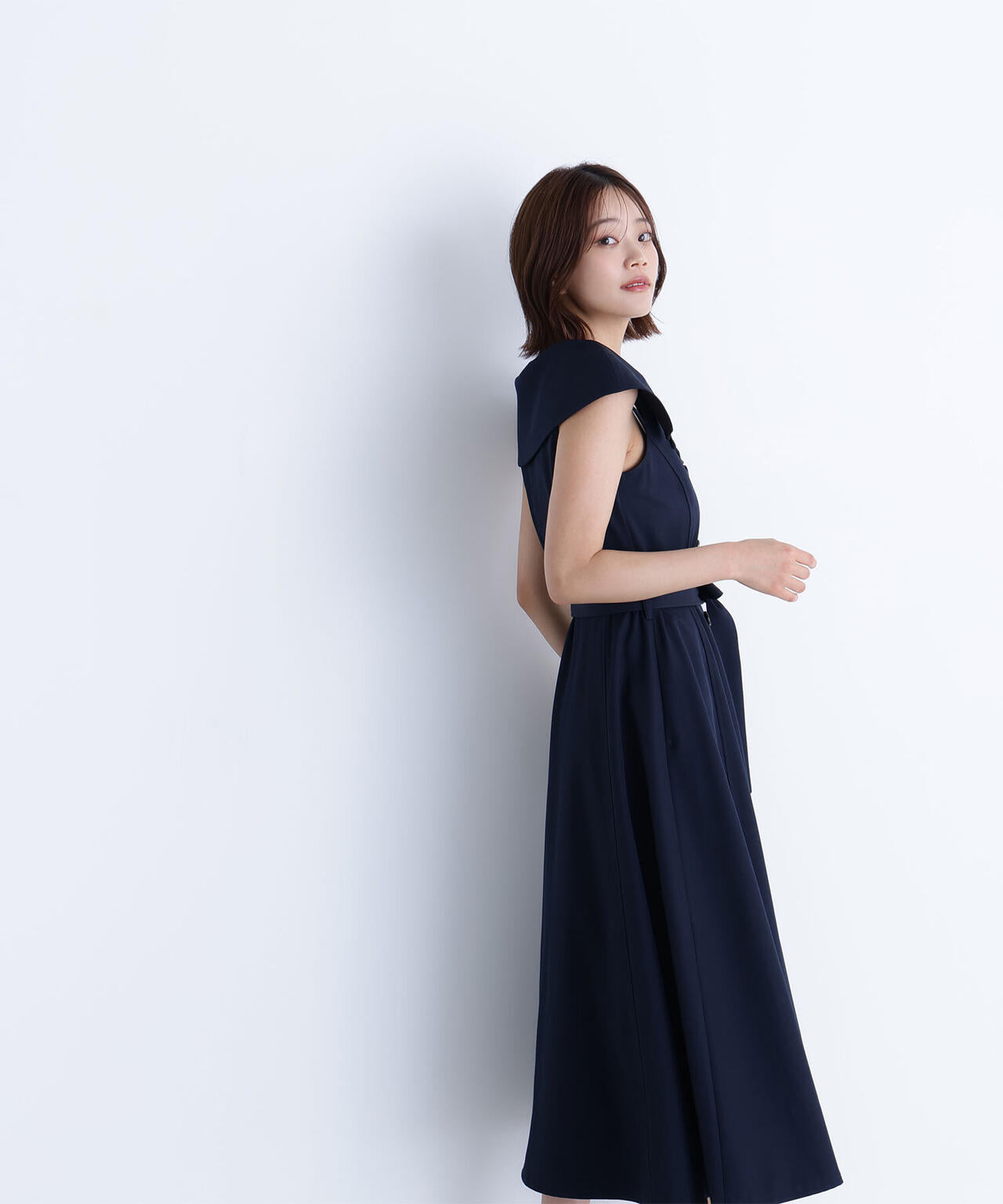 トレンチディテールワンピース