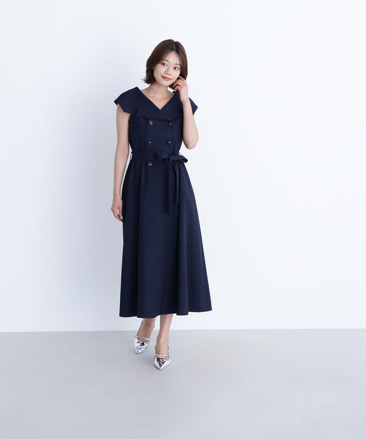 トレンチディテールワンピース