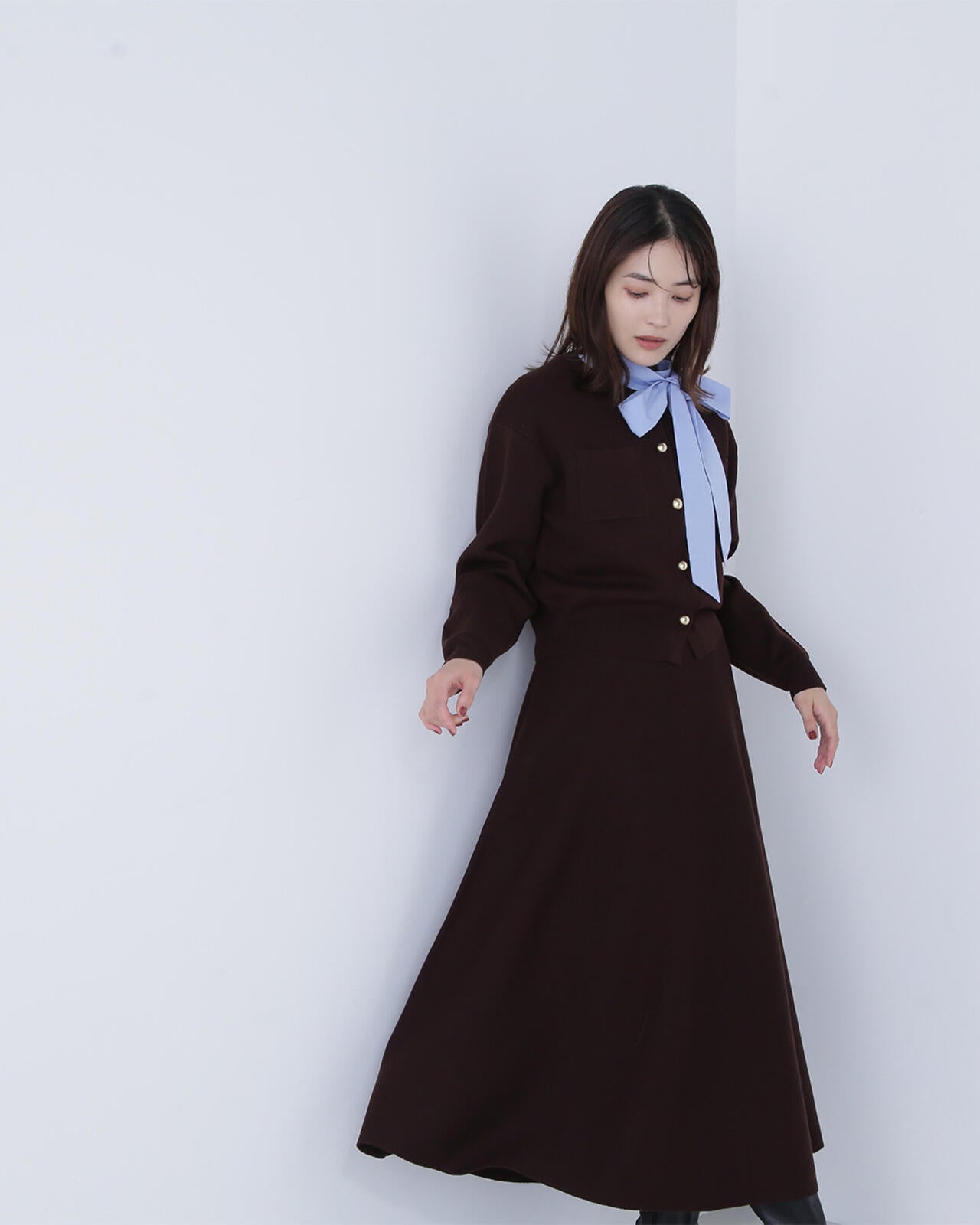 【Oggi掲載】ダブルフェイスニットセットアップ