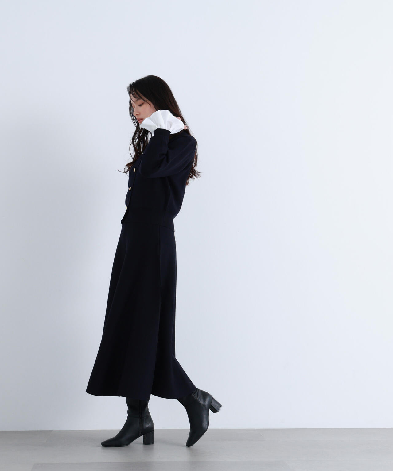 【Oggi掲載】ダブルフェイスニットセットアップ