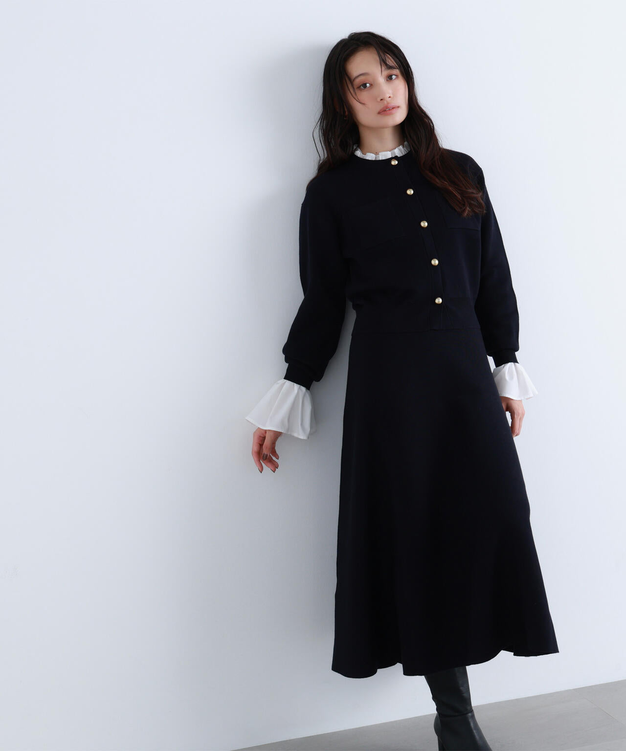 【Oggi掲載】ダブルフェイスニットセットアップ