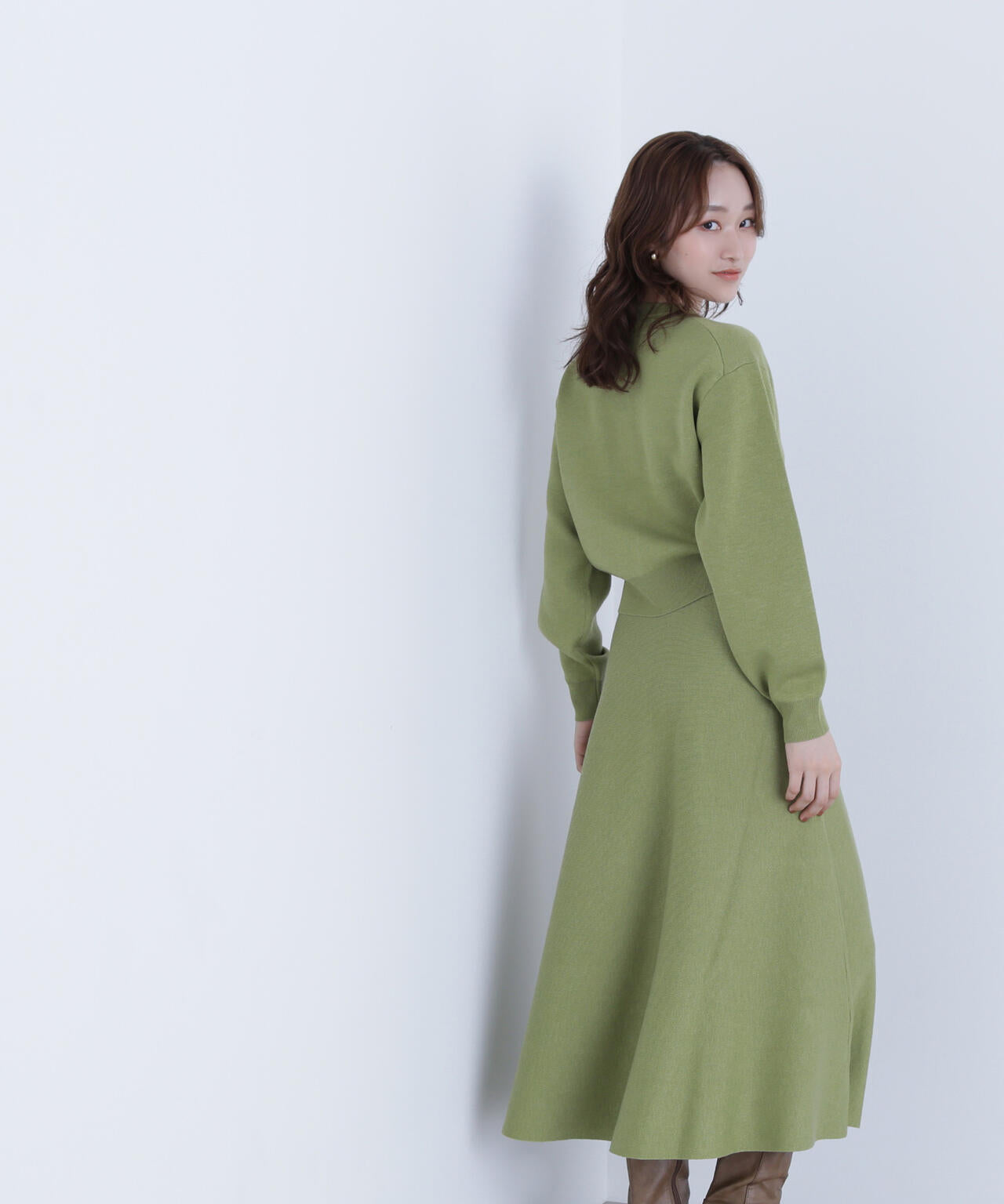 【Oggi掲載】ダブルフェイスニットセットアップ