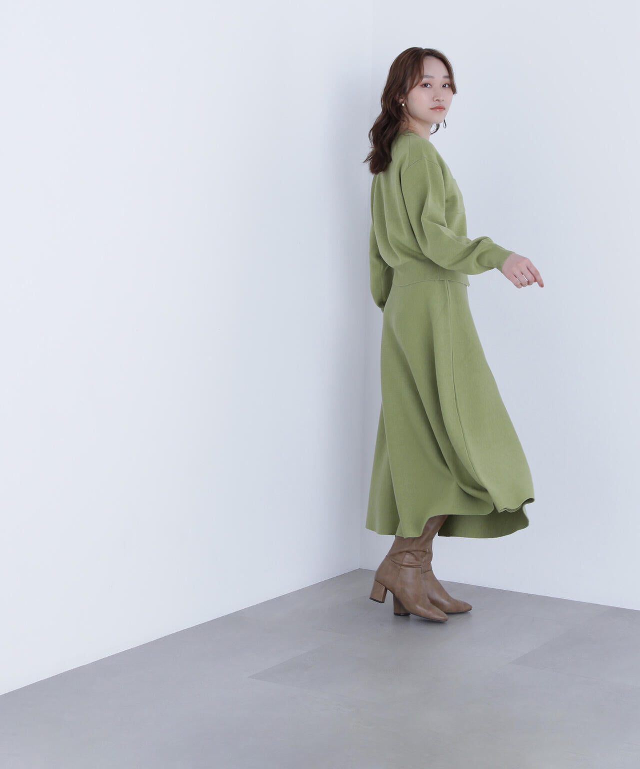 【Oggi掲載】ダブルフェイスニットセットアップ