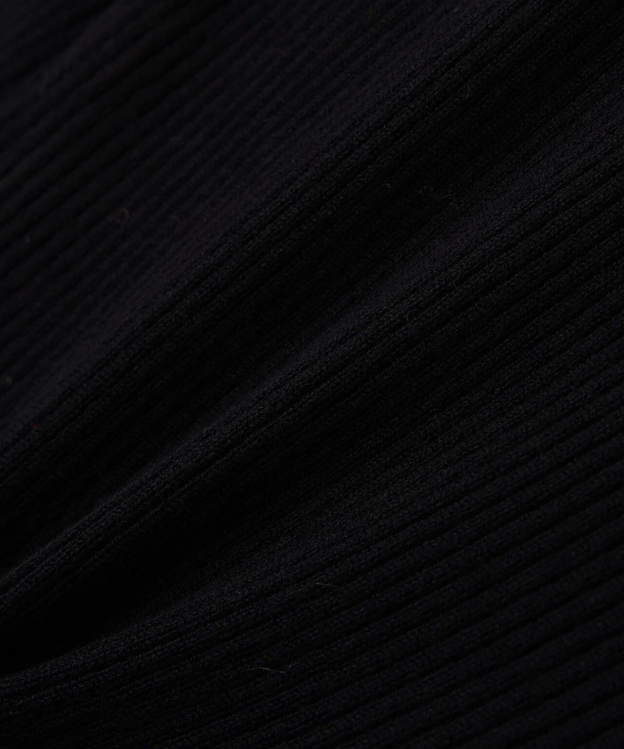 アシメネックニットワンピース