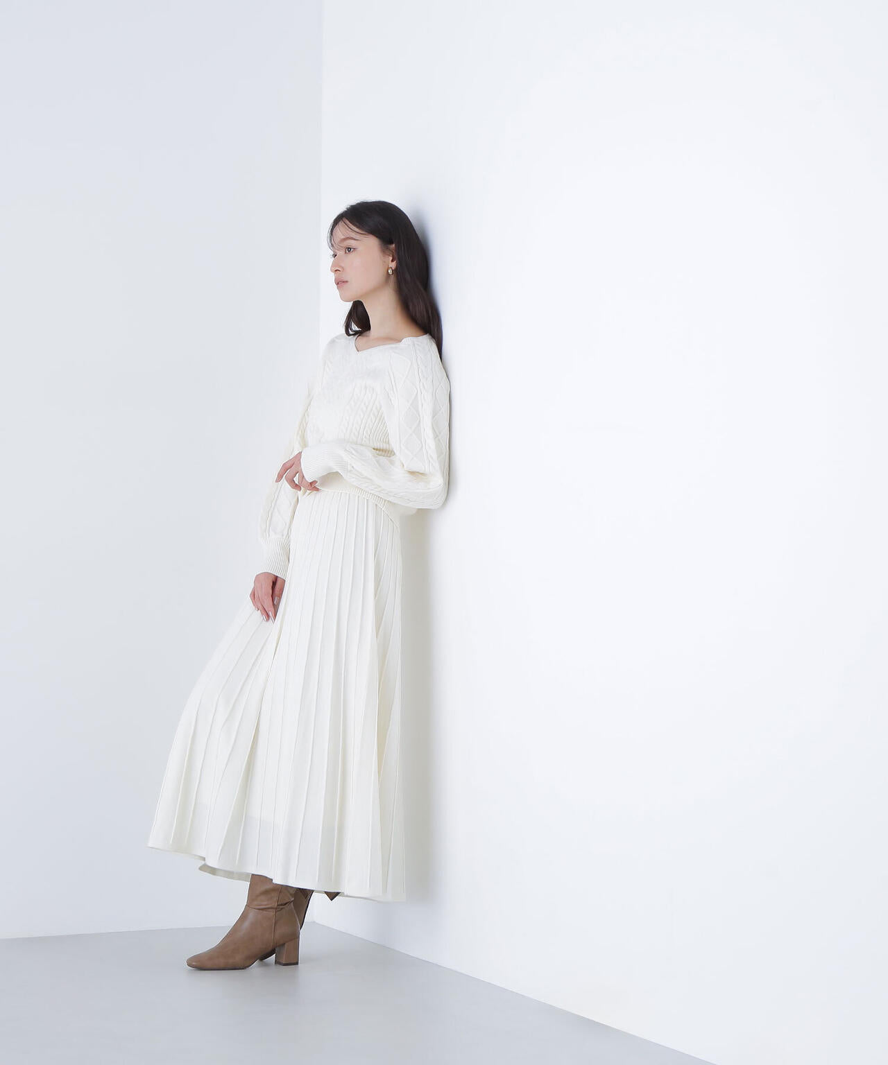 ケーブルニットセットアップ