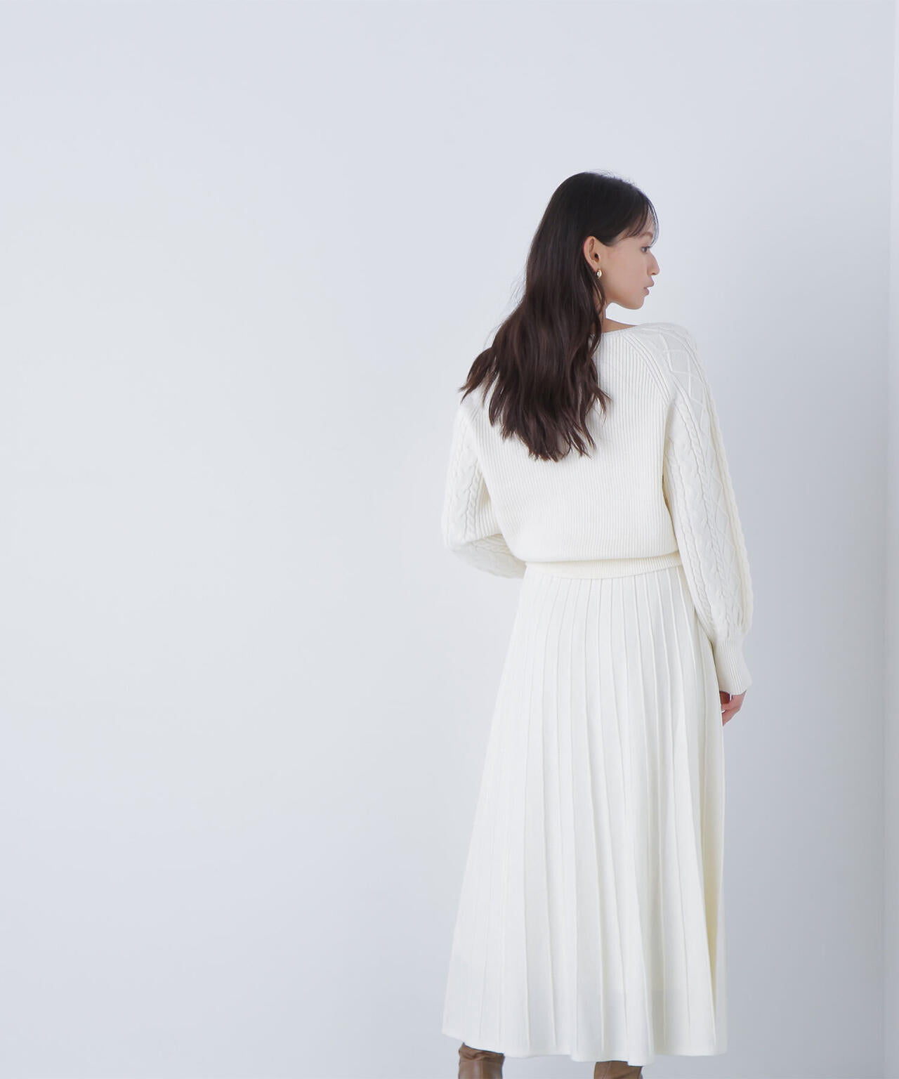 ケーブルニットセットアップ