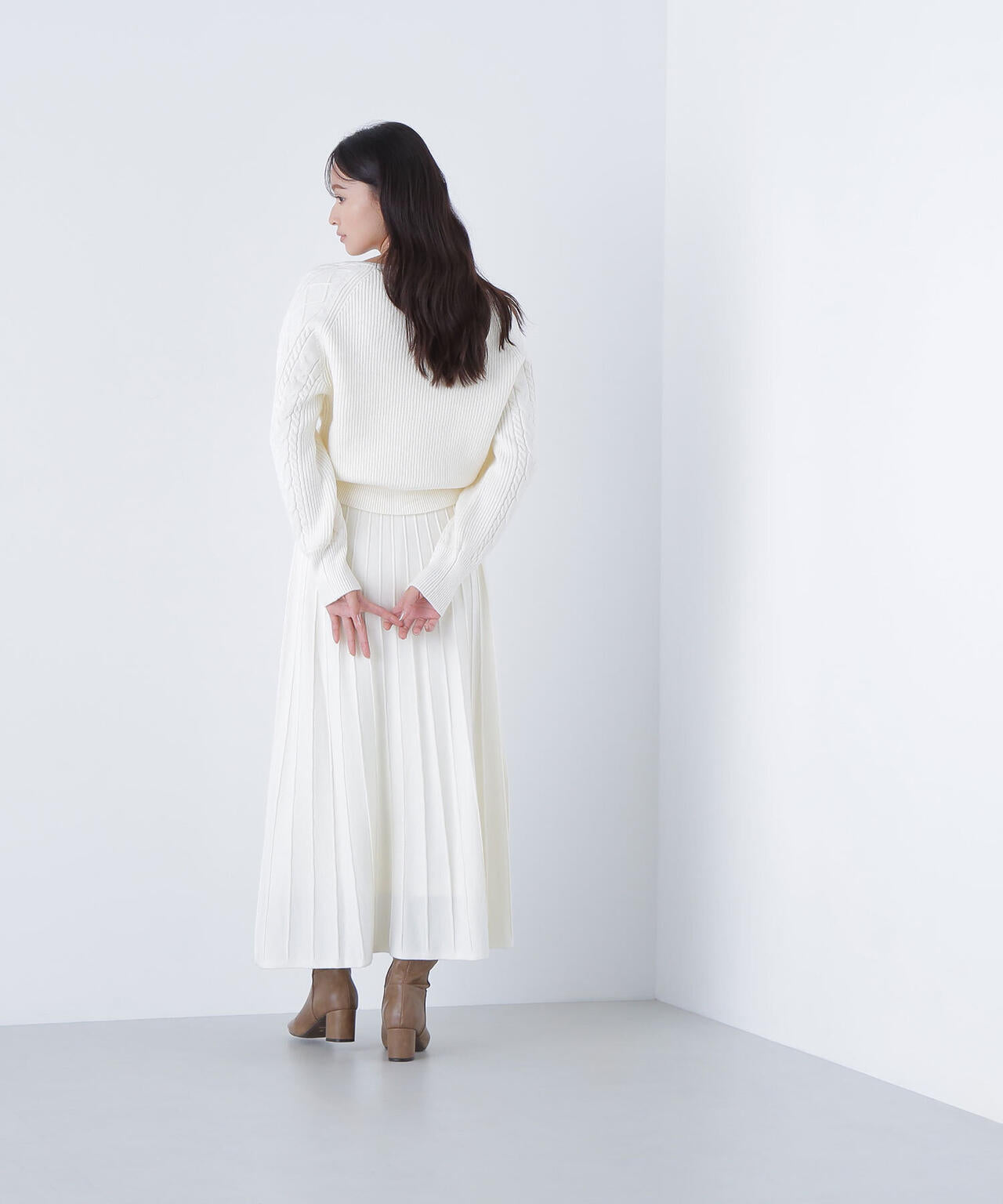 ケーブルニットセットアップ