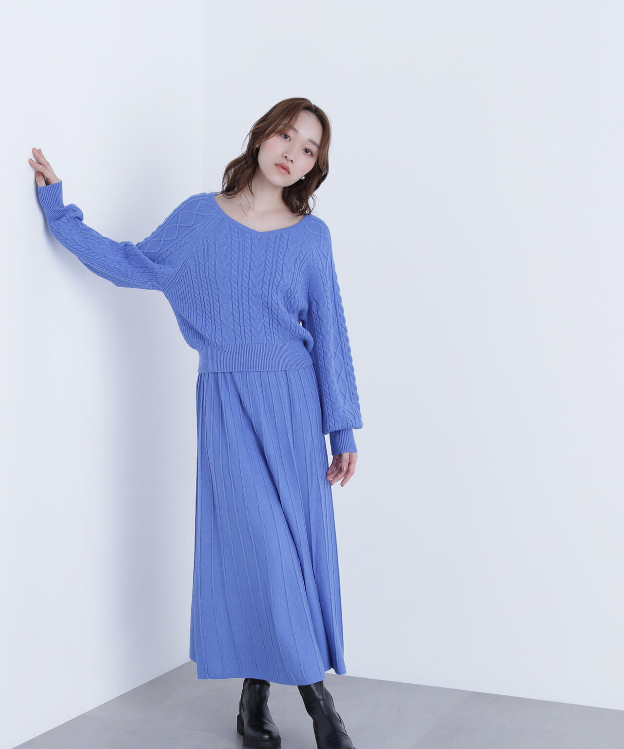 ケーブルニットセットアップ